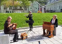 Rannveig Djønne, Inger Elisabeth Aarvik og Silje Hveem